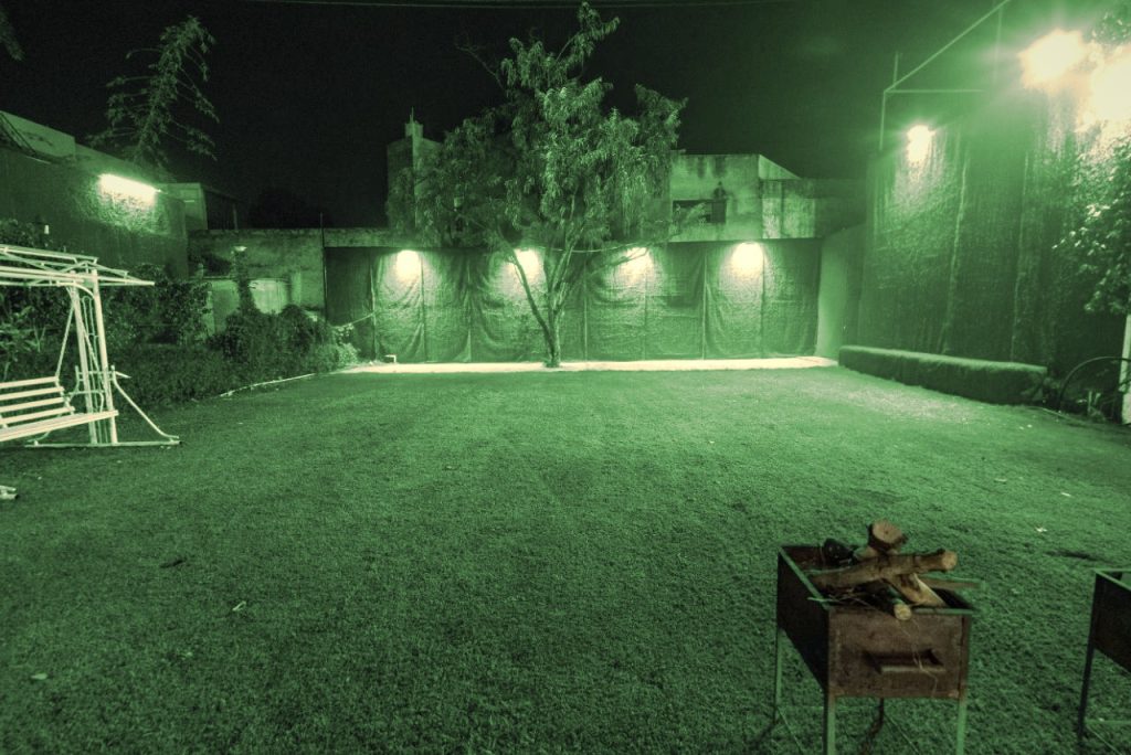 Garden 2: green-wall garden at Jamdoli Fort