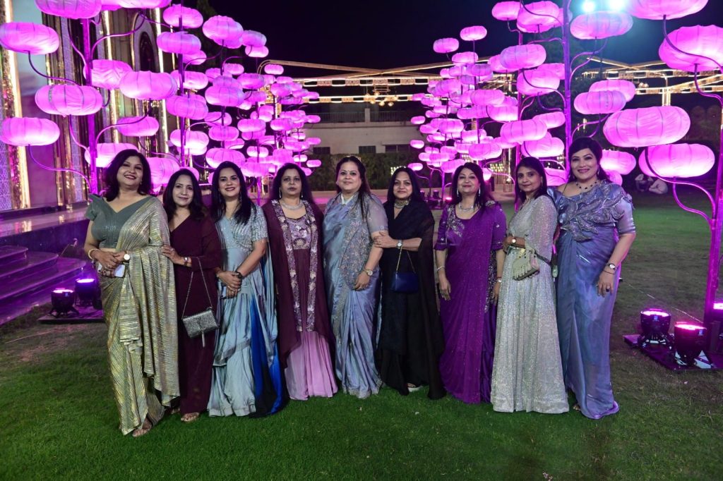 Ladies social evening on the lawn at Jamdoli Fort, Jaipur